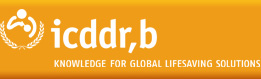 ICCDR,B Logo. Knowledge For Global Lifesaving Solutions.